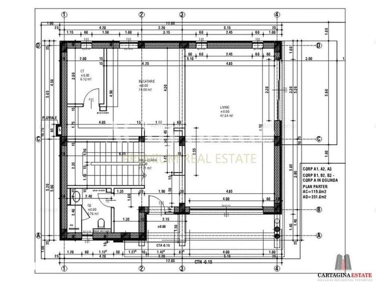 Casă cu 6 camere cu Teren 375 Mp în Central