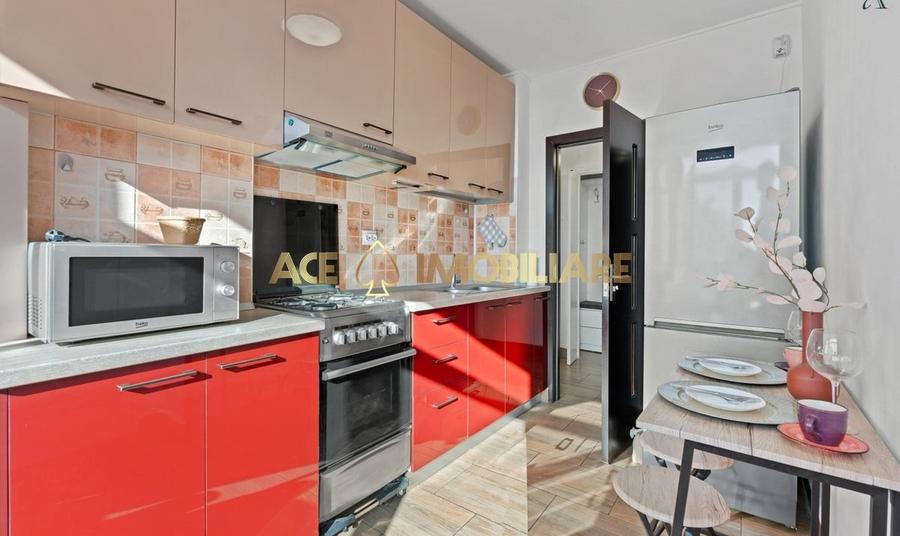 Apartament cu 2 camere semidecomandat, mobilat în Cantemir