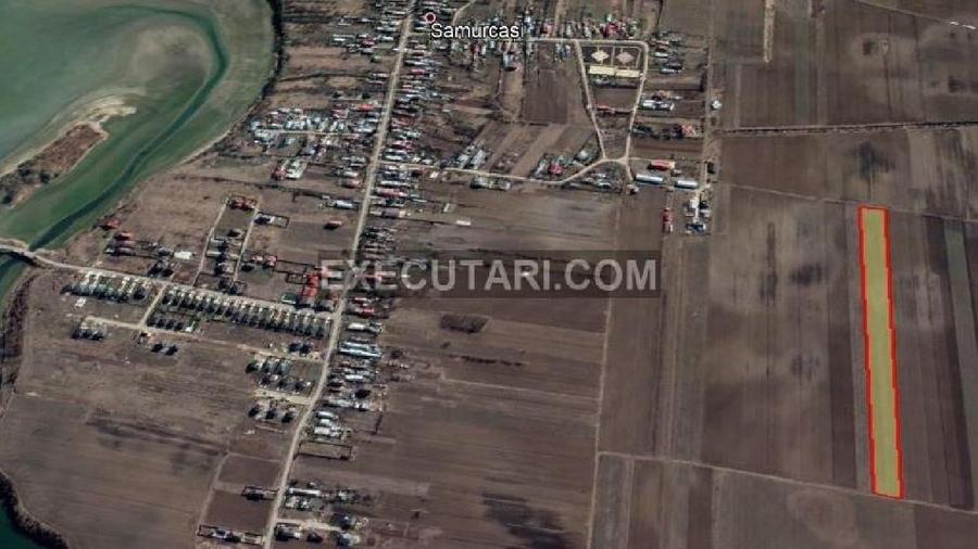 CREVEDIA  / SAMURCASI  TEREN - 17.500 MP-DESCHIDERE 27 ML- ACCES DIN STR. L - 2