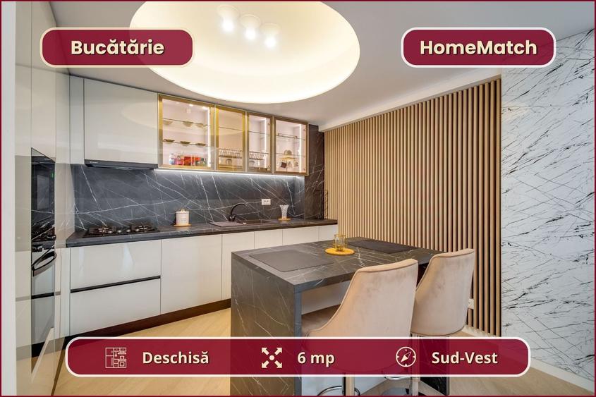 Apartament cu 3 camere decomandat, mobilat în Pipera