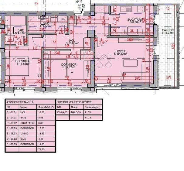 Apartament cu 3 camere în Theodor Pallady