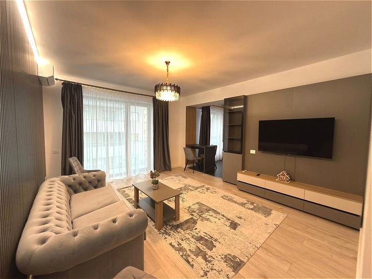 Apartament cu 2 camere semidecomandat, mobilat în Sisești