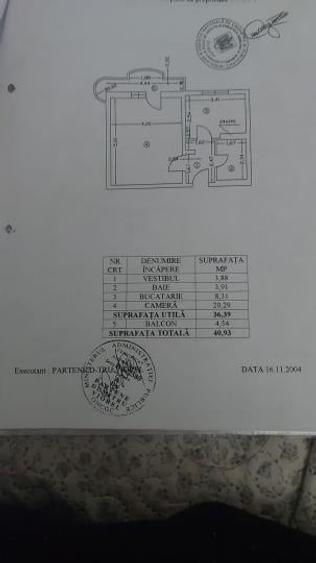 Garsonieră decomandată în Brâncoveanu
