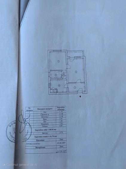 Apartament cu 2 camere semidecomandat în Faleză