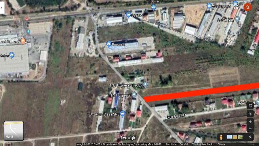 Teren de 4110 mp, în Ghercești