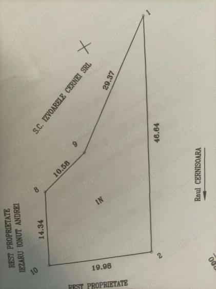 Teren intravilan la munte, Cerna Sat 7 izvoare - 1