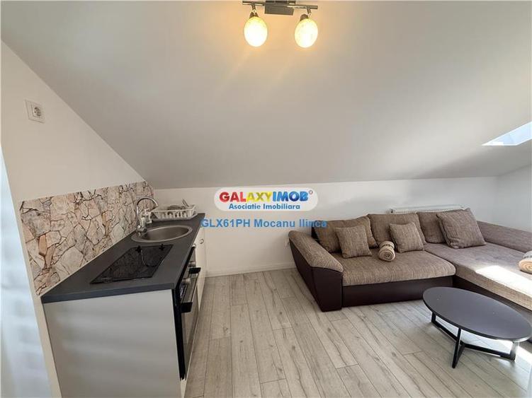 Apartament cu 2 camere semidecomandat, mobilat în Malu Roșu