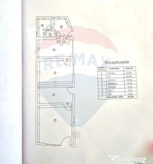 Casă cu 3 camere cu Teren 118 Mp în 13 Septembrie