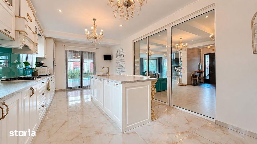 Casă cu 5 camere cu Teren 1027 Mp în Clinceni