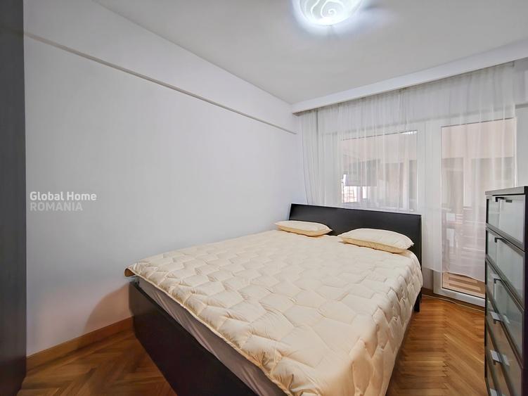 Apartament cu 3 camere decomandat, mobilat în Dorobanți