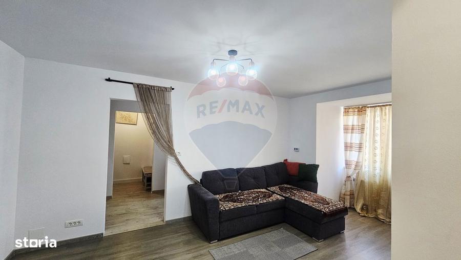 Apartament cu 2 camere, mobilat în Mărăței