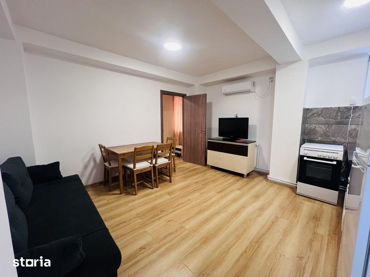 Apartament cu 2 camere semidecomandat, mobilat în Ștefan cel Mare