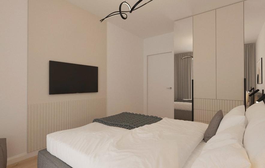 Apartament cu 2 camere semidecomandat, mobilat în Theodor Pallady