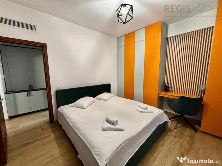 Apartament cu 2 camere nedecomandat, mobilat în Clăbucet
