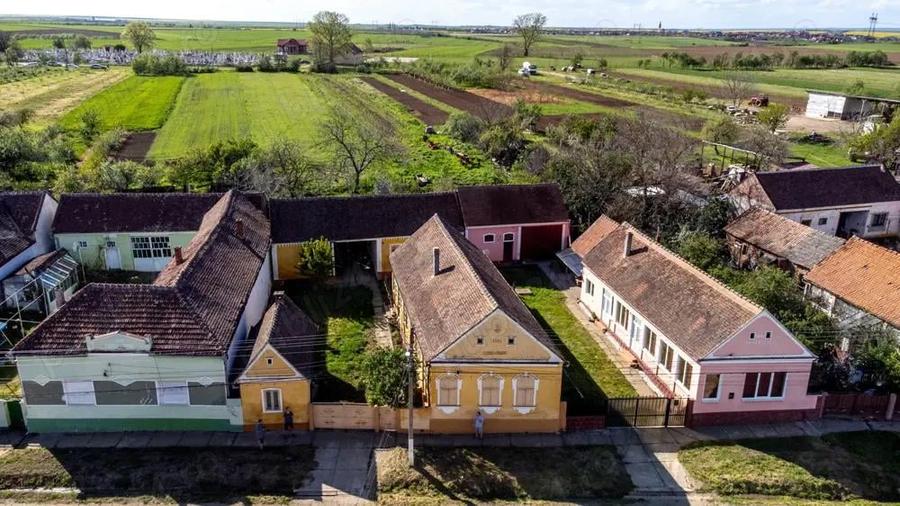 Vand casa in Chesin?, com. Zabrani, jud. Arad 2.376 mp teren - 5