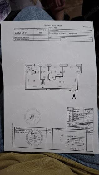 Apartament cu 2 camere nedecomandat în Prelungirea Ghencea