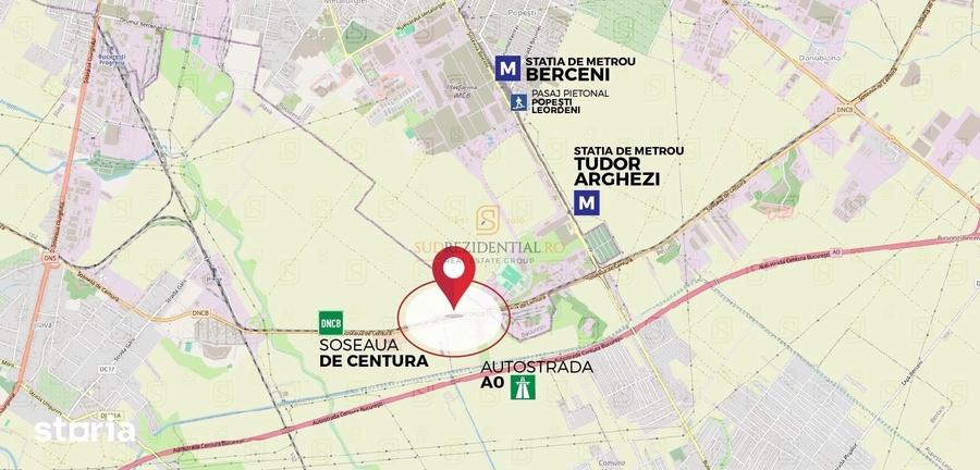 Teren de 4900 mp, în Jilava