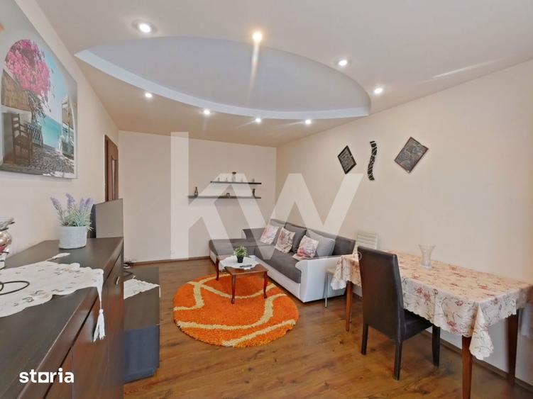 Apartament cu 3 camere, mobilat în Dârste