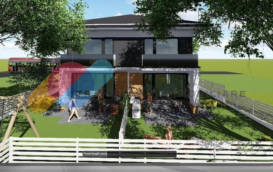 Duplex cu 4 camere cu Canalizare în Dâmbul Rotund