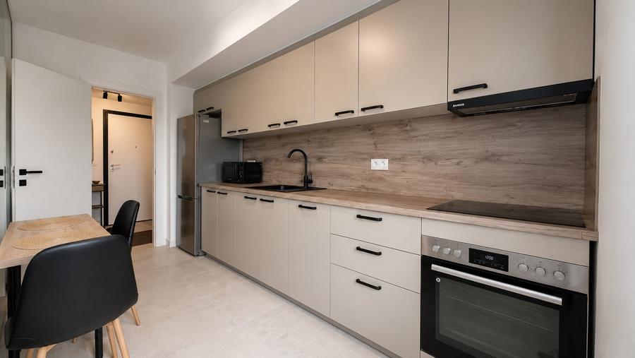 Apartament cu 2 camere decomandat, mobilat în Jiului