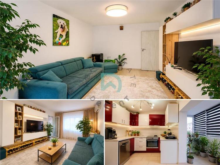 Apartament cu 3 camere decomandat, mobilat în Triaj