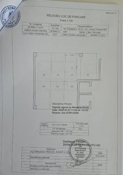 Apartament cu 3 camere semidecomandat în Străulești