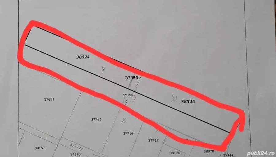 Teren de 4600 mp, în Bujoreni