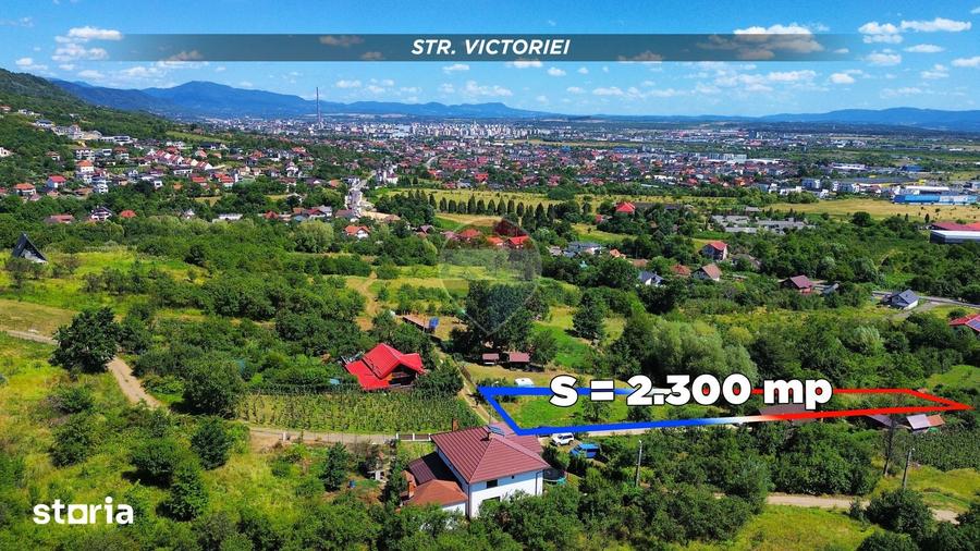 Teren de 2300 mp, în Săsar