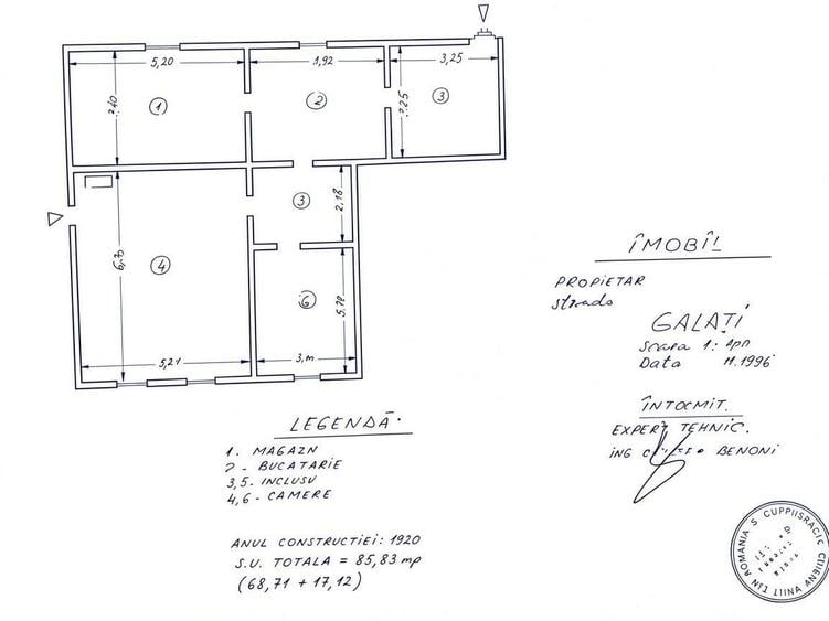 Spațiu comercial, de 86 mp, în Port