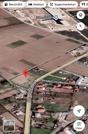 Teren de 1612 mp, în Cataloi