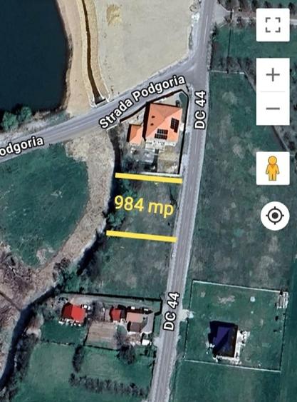 Teren Construcții intravilan de 984 mp, în Oșorhei
