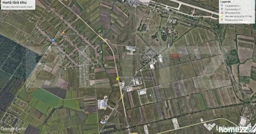 Teren de 11502 mp, în Aeroport