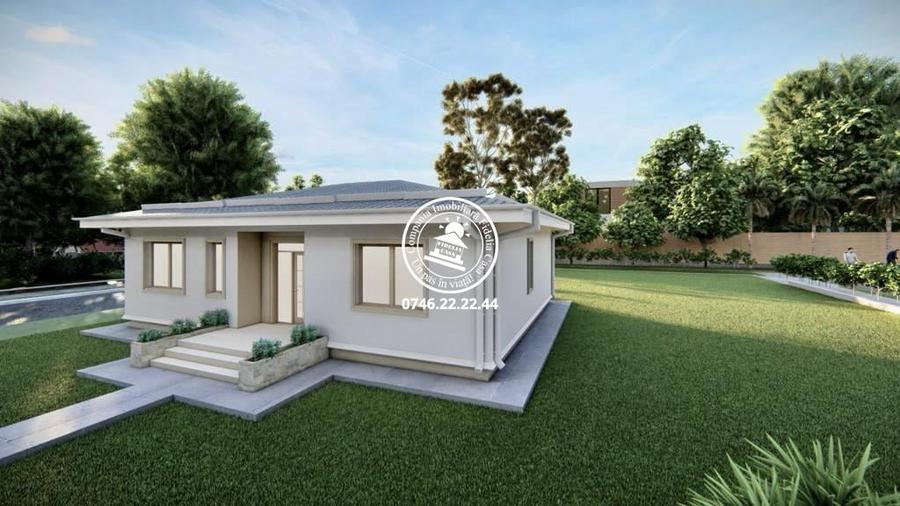 Casă cu 4 camere cu Teren 450 Mp în Valea Adâncă