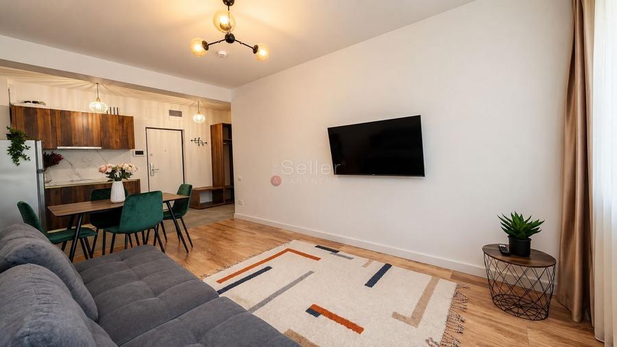 Apartament cu 2 camere decomandat, mobilat în Poiana Brașov