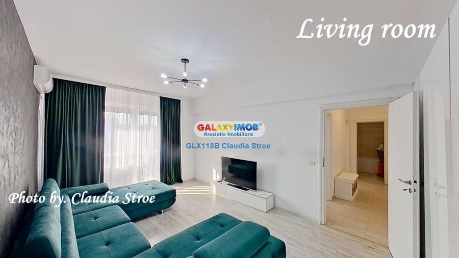 Apartament cu 2 camere decomandat, mobilat în Uverturii