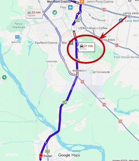 Casă cu 4 camere cu Teren 235 Mp în Podari
