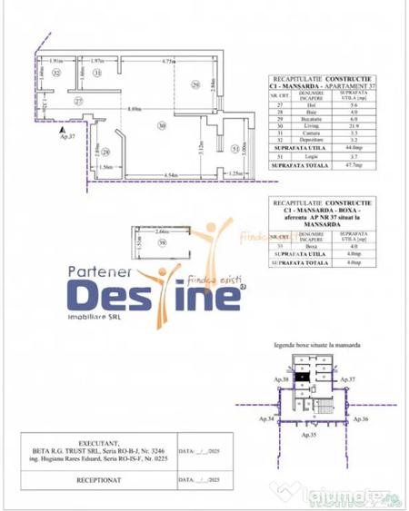 Apartament cu 2 camere în Păcurari