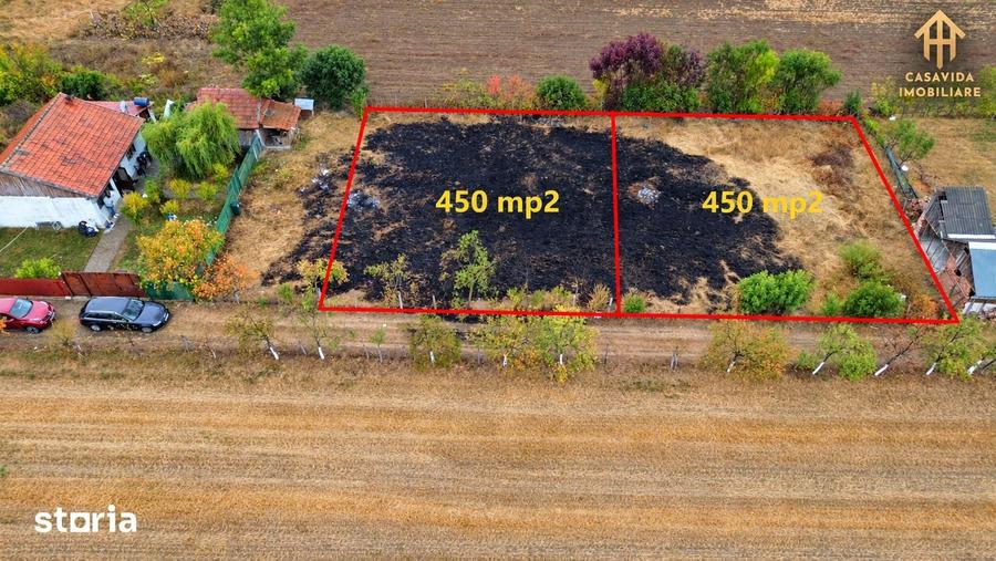 Teren de 450 mp, în Victor Vlad Delamarina