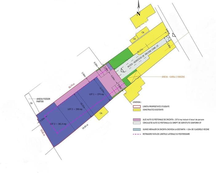 Teren Construcții intravilan de 400 mp, în Brașovul Vechi
