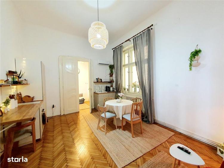 Apartament cu 3 camere, mobilat în Ultracentral