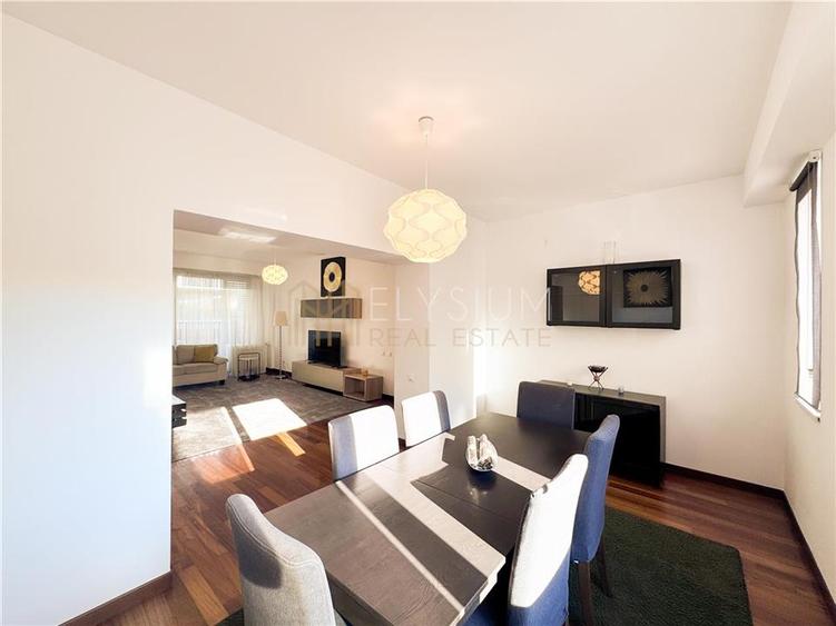 Apartament cu 4 camere decomandat, mobilat în Herăstrău