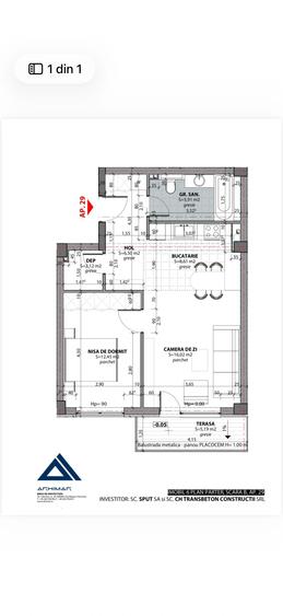 PF Vand apartament 2 camere - 6
