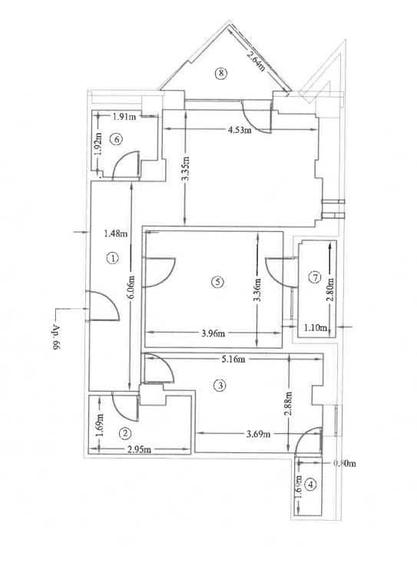 Vand apartament Baia Mare, V. Alecsandri, 72E, bloc nou, etaj 5, 3 camere - 2