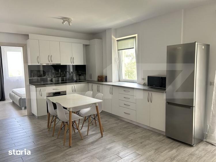 Apartament cu 2 camere semidecomandat în Central