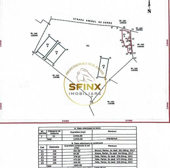 Spațiu comercial, de 1,695 mp, în Sud