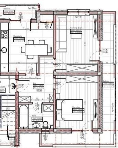 Apartament cu 3 camere decomandat în Apahida