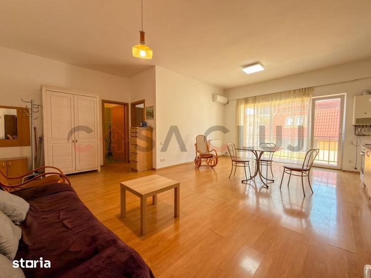 Apartament cu 2 camere semidecomandat în Central