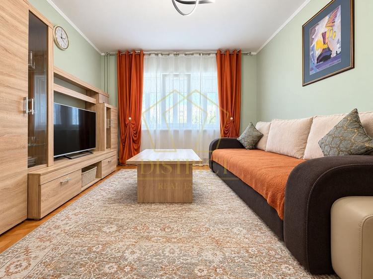 Apartament cu 3 camere semidecomandat, mobilat în Gheorghe Lazăr