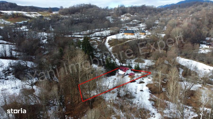 Casă cu 4 camere cu Teren 1435 Mp în Bradu