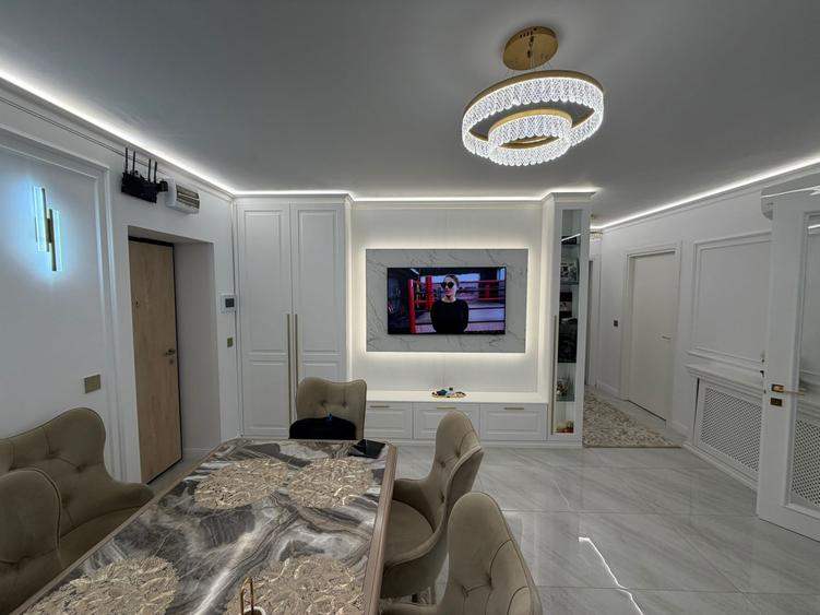 Apartament cu 3 camere decomandat, mobilat în Theodor Pallady